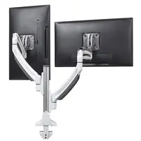 Chief Manufacturing K1 Clmn Mnt Dual Disp Dual 2L Arms Wht, image 3