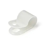 StarTech.com 100 R-Type Screw Mount Cable Clamps for 6MM/0.25IN Bundle Diameter - Nylon 66, image 3