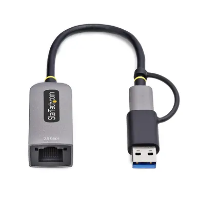 StarTech.com 2.5GBE USB-C to Ethernet Adapter with USB-a Converter, Nbase-T NIC, USB 3.0 Type, image 8