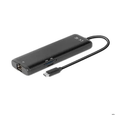 Club 3D B.V USB Gen 1 Type-C 8-IN-1 Mst Dual 4K60HZ Display Travel Dock with HDMI 8K30HZ(HDR, image 7