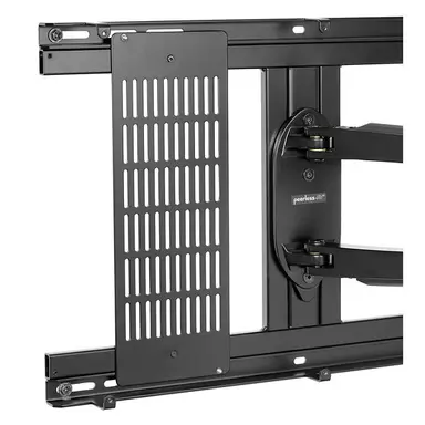 Peerless Industries Hospitality Wall Arm Mount - Epoxy - Semi-Gloss Black - Easily Installs ON Singl, image 6