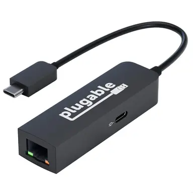 Plugable Technologies Plugable USB C to Ethernet Adapter 2.5GB with 100W USB-C PD Charging, 2.5 Gigabi, image 4