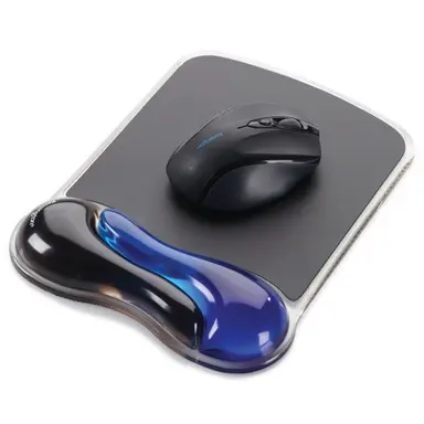 Kensington Computer Duo Gel Wave Mouse Pad Wrist Rest Blue, image 6