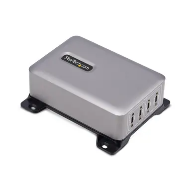 StarTech.com 4-Port Multi-Device USB-C Charger, 240W Total, Single Port 140W Epr, PD 3.1, SCR