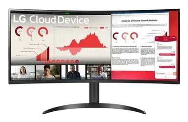LG Electronics USA 34 in LG Thin Client AIO Curved Monitor, 3440 × 1440, Intel Pentium Quad Core, 8GB, image 5