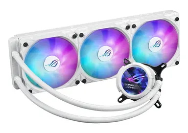 ASUS Rog Strix LC Iii 360 Argb LCD Wht, image 4