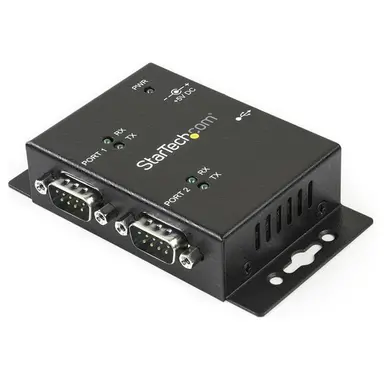 StarTech.com Add 2 Din Rail-Mountable RS232 Serial Ports to Any System Through USB - USB, image 4