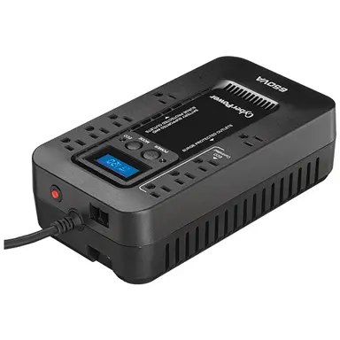 CyberPower Systems (USA) UPS - Standby - 120 Vac +/-5% - 390WATT - 650VA - 15A - NEMA 5-15R