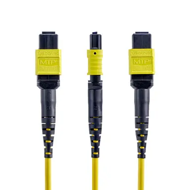 StarTech.com 10m (33ft) MTP®/MPO Fiber Optic Cable 12F Type-A OS2 Single Mode MTP/APC Female Fiber Patch Cable 9/125µm Ofnp Plenum MTP-12 Fiber Jumper Cord, image 3