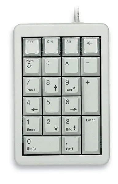 Cherry Americas LT Gray 4 Ultraslim USB 21 Mechanical K, image 6