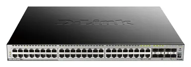 D-Link Systems 52-Port Layer 3 Stackable Managed Gigabit PoE Switch - Wired, image 6