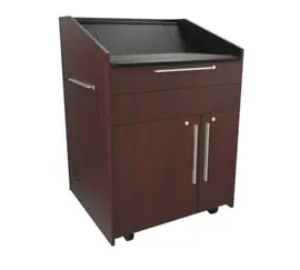 Middle Atlantic L5 Series Preconfigured Lectern 33 W X 31 D X 39 H Turret Top Sota Style The