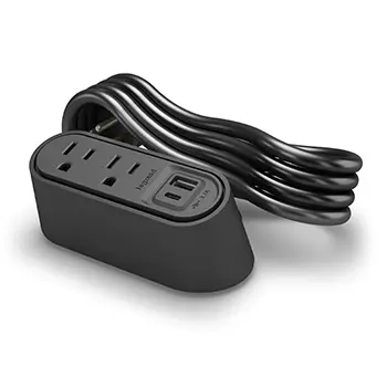 Middle Atlantic Desktop PWR CTR Commercial BLK, 2 PW
