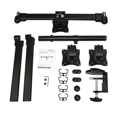 StarTech.com VESA 75X75/100X100MM Heavy Duty Steel Desk Mount Triple Monitor Arm Supports 3X, image 4