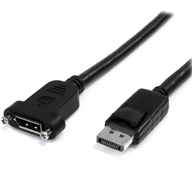 StarTech.com 3 ft Panel Mount DisplayPort Cable (Male to Female); 4K X 2K Video, image 4