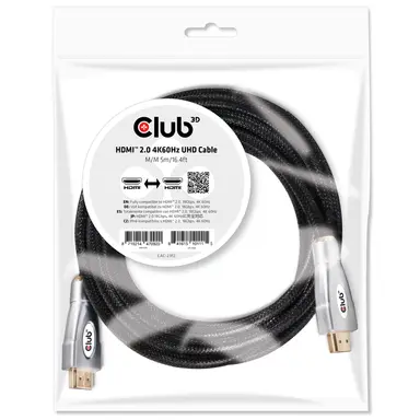 Club 3D B.V Compliant to HDMI with Ethernet Specification Version 2.0 Professional Quality, image 7