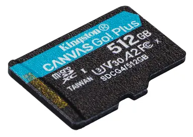 Kingston 512GB microSDXC Canvas Go Plus GEN4 200MB/S A2 U3 V30 Card + Adapter, image 8