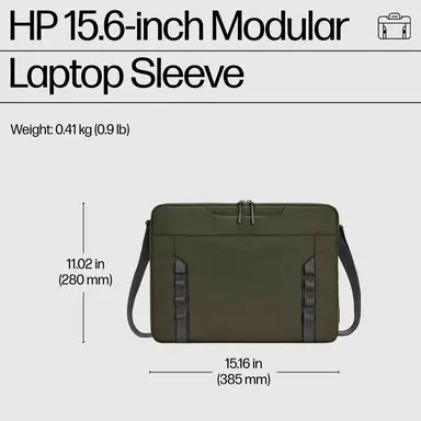 HP 15.6 in Modular Laptop Sleeve, image 6