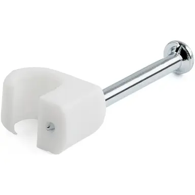 StarTech.com 100 Cable Clips with Nail - for Cables from 0.20-0.28IN (5-7MM) - Durable PE Mat, image 8