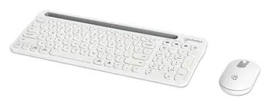 Manhattan - Strategic Dual-Mode Multipoint Wireless Keyboard and Mouse Combo Set