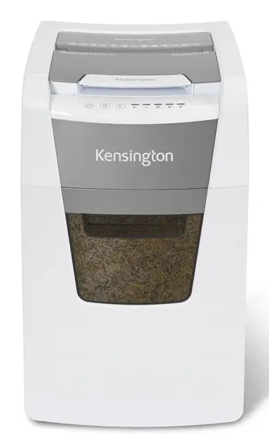 Kensington Computer Officeassist Auto Feed Shredder A1500-HS Anti-Jam Micro Cut