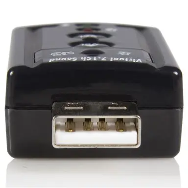 StarTech.com Turn a USB Port into a Virtual 7.1 Channel Sound Card - USB Sound Card - USB, image 6