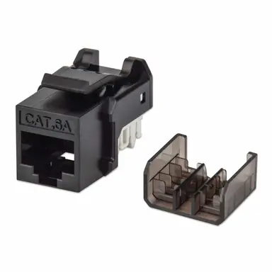 Intellinet Fastpunch Cat6a Keystone Jack UTP, Black, image 6