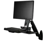 StarTech.com Ergonomic Wall-Mount Workstation - up to 17LB VESA Monitor (Incl Ultrawide) - FO, image 3