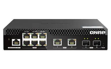 Qnap Rackmount Switch Management Switch 6 Port 2.5GBPS 2 P, image 4