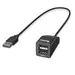 Plugable Technologies Plugable USB 2.0 2-Port High Speed Ultra Compact Hub Splitter, image 5