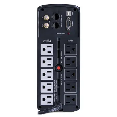 CyberPower Systems (USA) Line Interactive, Mini-Tower, 10 Outlets, LCD, USB Charge Ports, Serial/USB, 5 Y, image 6