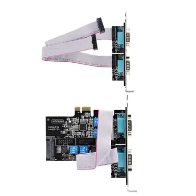 StarTech.com 4-Port Serial PCIe Card, Quad-Port PCI Express to RS232/RS422/RS485 (DB9) Serial, image 8