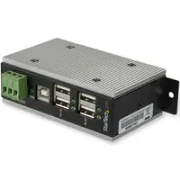 StarTech.com Industrial 4-Port USB 2.0 Hub W/ USB Type-a Ports (Status Leds) 480MBPS - Rugged, image 3