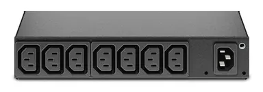 APC by Schneider Electric Rack PDU, Basic, 0U/1U, 120-240V/15A, 220-240V/10A, IEC-320 C14 Inlet, IEC 60320, image 4
