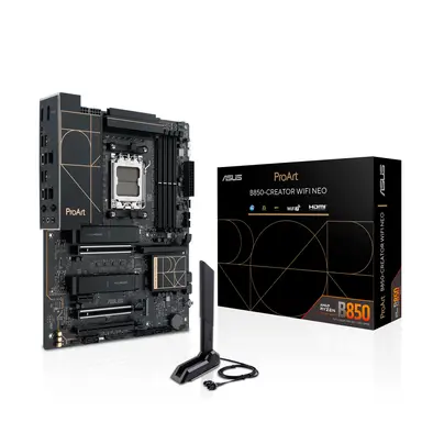 ASUS Proart B850-CREATOR WIFI Neo Empowers CREATORS. IT Boasts PCIE 5.0 X16 And