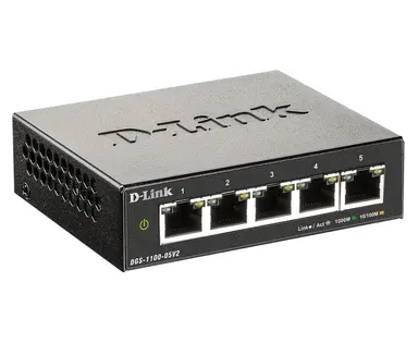 D-Link Systems Switch - - Desktop - Wired - 1GBPS - Networking / Ports Qty: 5, image 7