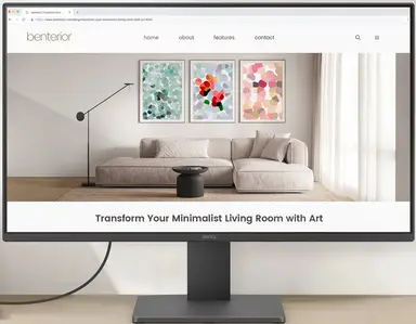 Benq America Benq 24 in FHD IPS Monitor, 100HZ, image 6