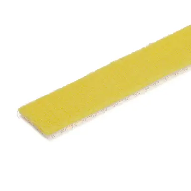 StarTech.com 50 ft Bulk Roll of Yellow Hook and Loop Tape 3/4IN (19MM) Wide - Cut to Needed LE, image 3
