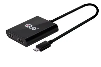 Club 3D B.V USB C - Dual HDMI 1.4 Display MST Hub, image 7