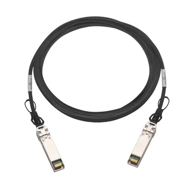 QNAP QSFP28 100GBE Break Out Four SFP28 25GBE Twinaxial Direct Attach Cable, 1.5 m