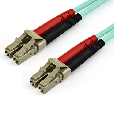 StarTech.com 10M (33 ft) OM4 Multimode LC/LC-UPC Fiber Cable; 1/10/40/100 Gbps Full Duplex; 50
