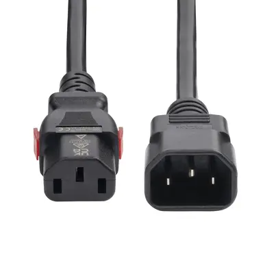 StarTech.com 4 ft (1.2 m) Power Extension Cord, IEC 60320 C14 to Locking C13, PDU Power Cord, 1, image 8