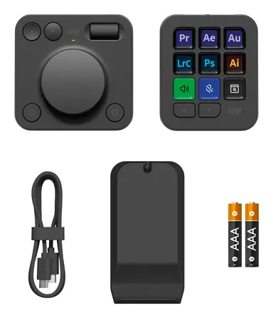Logitech MX Creative Console - Graphite, image 8