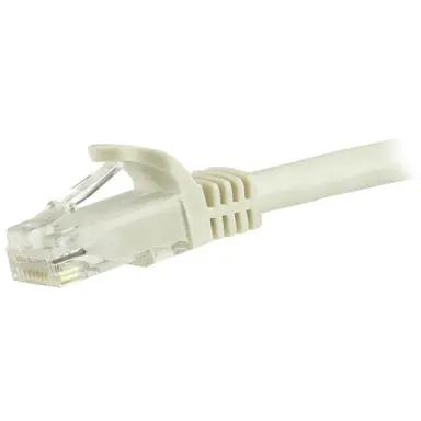 StarTech.com 12 ft White Cat6 Ethernet Cable Delivers Multi Gigabit 1/2.5/5GBPS & 10GBPS up, image 6