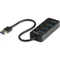 StarTech.com 4-Port USB 3.0 Hub with Individual Port Switches - 4X USB Type-a Ports - Supersp, image 3