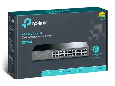 Omada Networks by TP Link 24-Port GB Desktop/Rackmount Switch, image 8