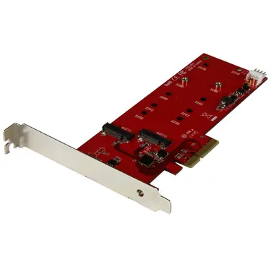 StarTech.com Add Two Next Generation Form Factor (NGFF) M.2 SATA SSDS to a Computer Through
