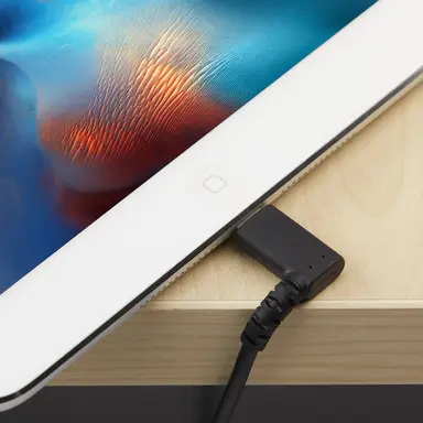 STARTECH.COM 2M (3 FT.) Angled Lightning to USB Cable- Apple Mfi Certified - Black, image 7