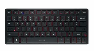 Cherry Americas KW 9200 Mini, Rechargeable Multi-Device Compact Keyboard with 2.4 GHz Wireless, image 4