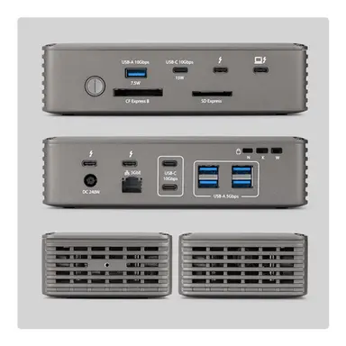 StarTech.com Connect up to Two 8K Displays or Three 4K Displays; 8X USB and 3X Thunderbolt PO, image 3